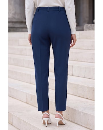 Roman Short Straight Leg Stretch Trouser
