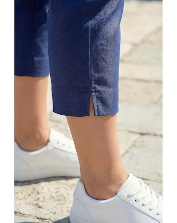 Roman Curve Cropped Stretch Trouser