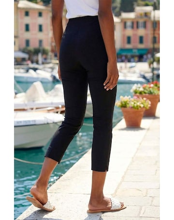 Roman Cropped Stretch Trouser