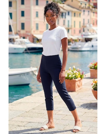 Roman Cropped Stretch Trouser