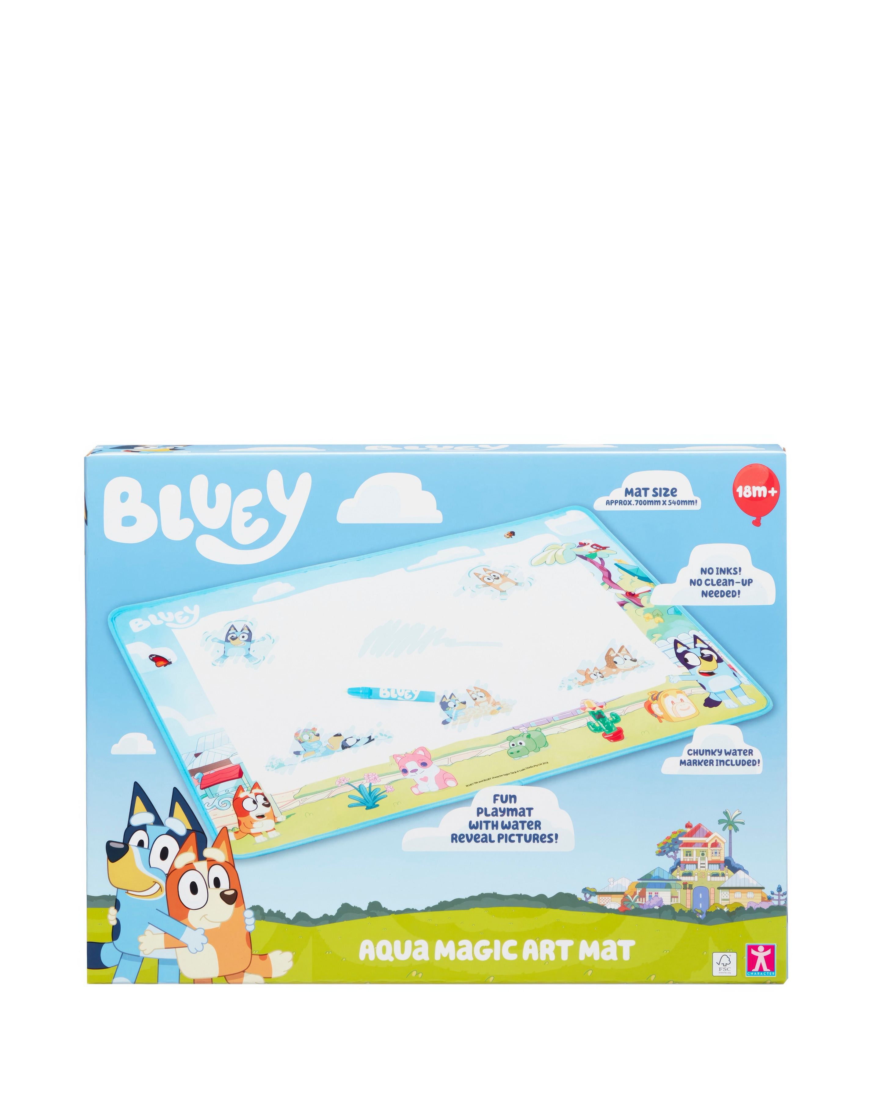 Bluey Aquamagic Art Mat