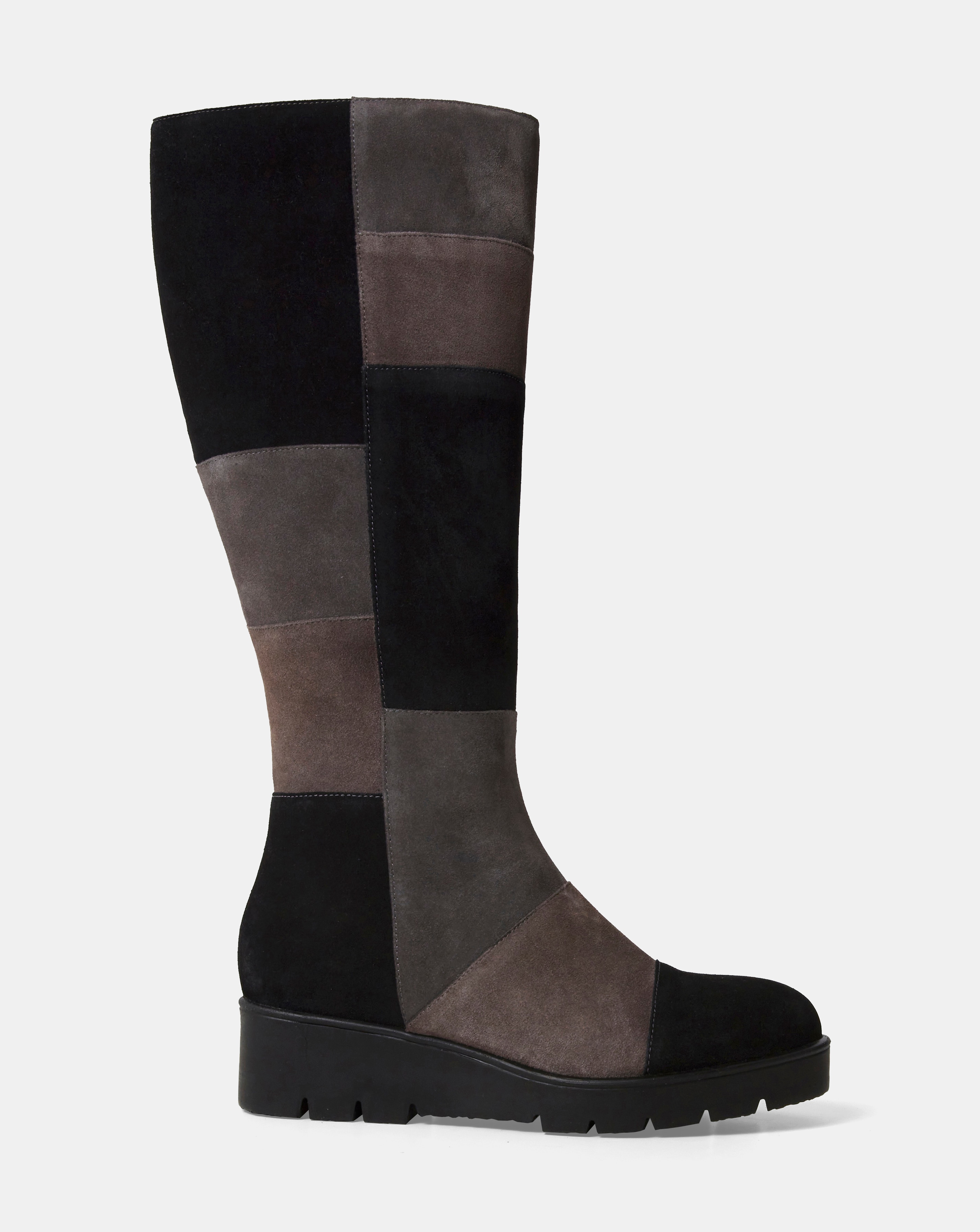 Joe Browns Suede Super Curvy Calf EEE