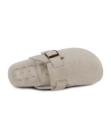 totes Ladies Felt Clog Slippers