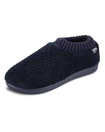Totes Ladies Popcorn Full Back Bootie Slipper