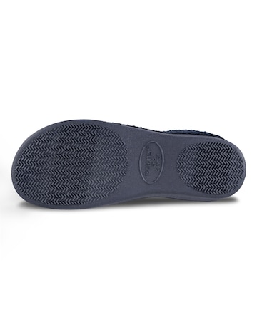 Totes Ladies Popcorn Full Back Bootie Slipper
