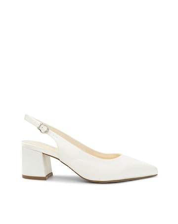 Paradox London Bessy Wide Wedding Heels