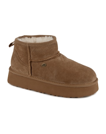 Just Sheepskin Ladies Lottie Mini Boot