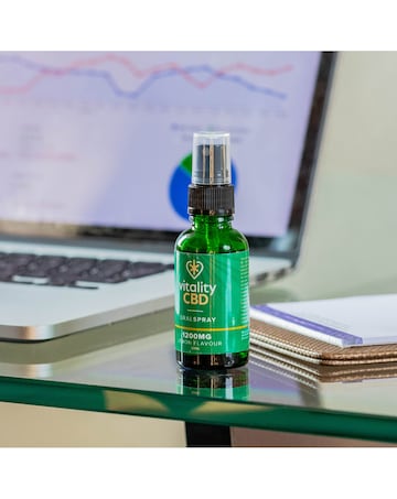 Vitality CBD Oral Spray 1200mg Lemon