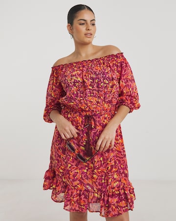 Figleaves Curve Cancun Embellished Beach Dress