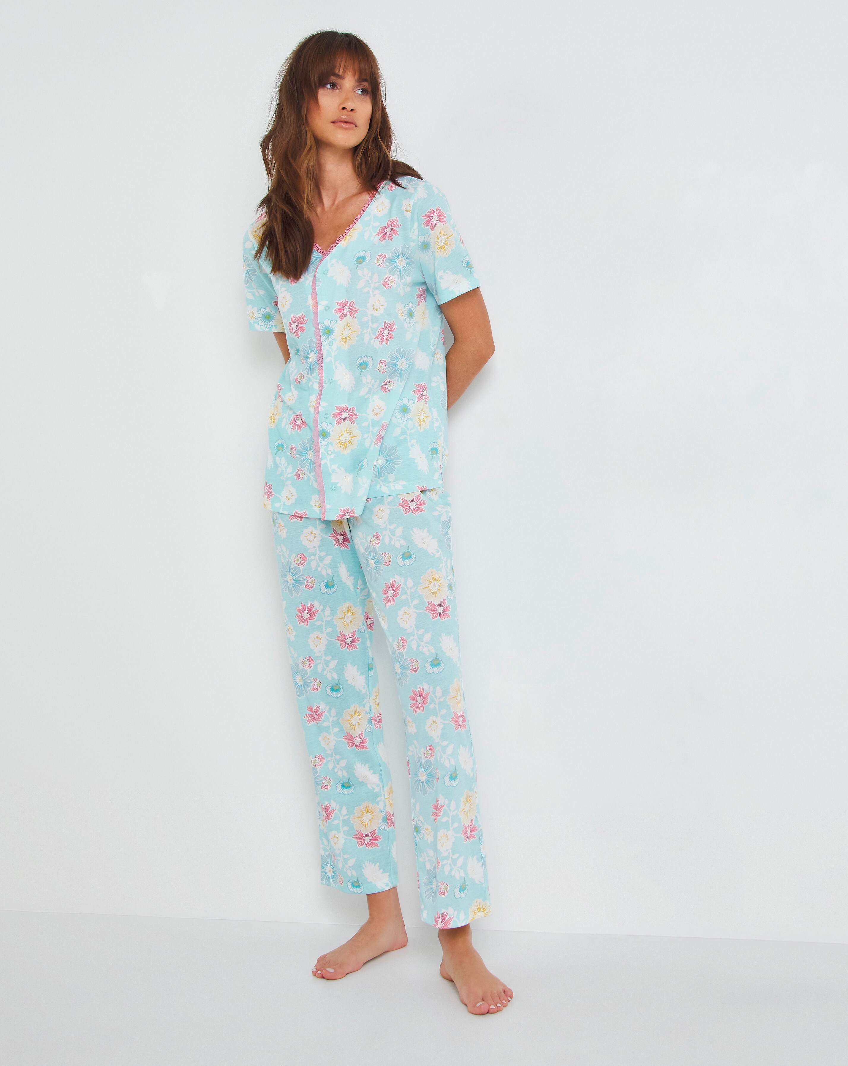 Pretty Secrets Short Sleeve Pyjama Set 