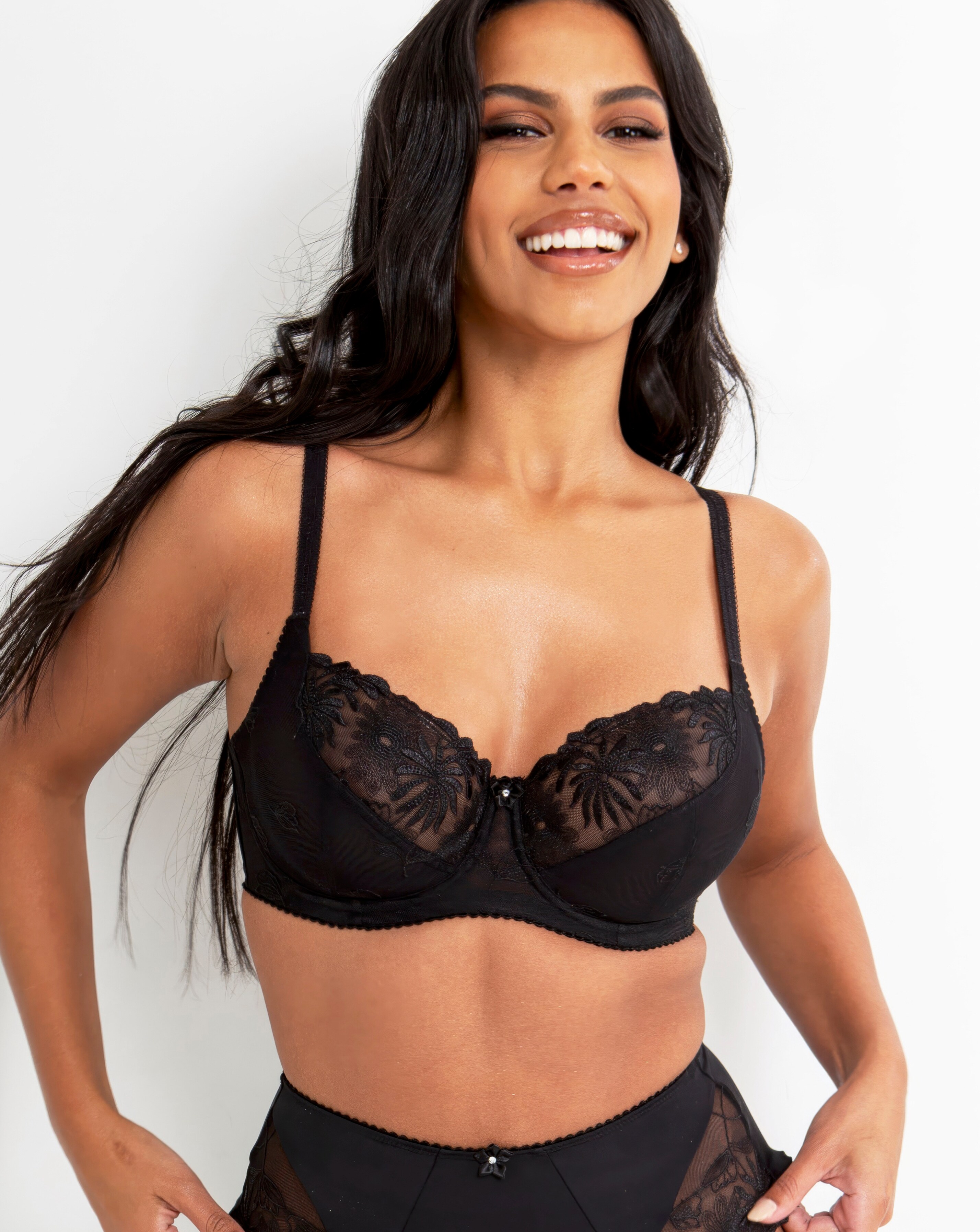 Pour Moi St Tropez Full Cup Bra Black