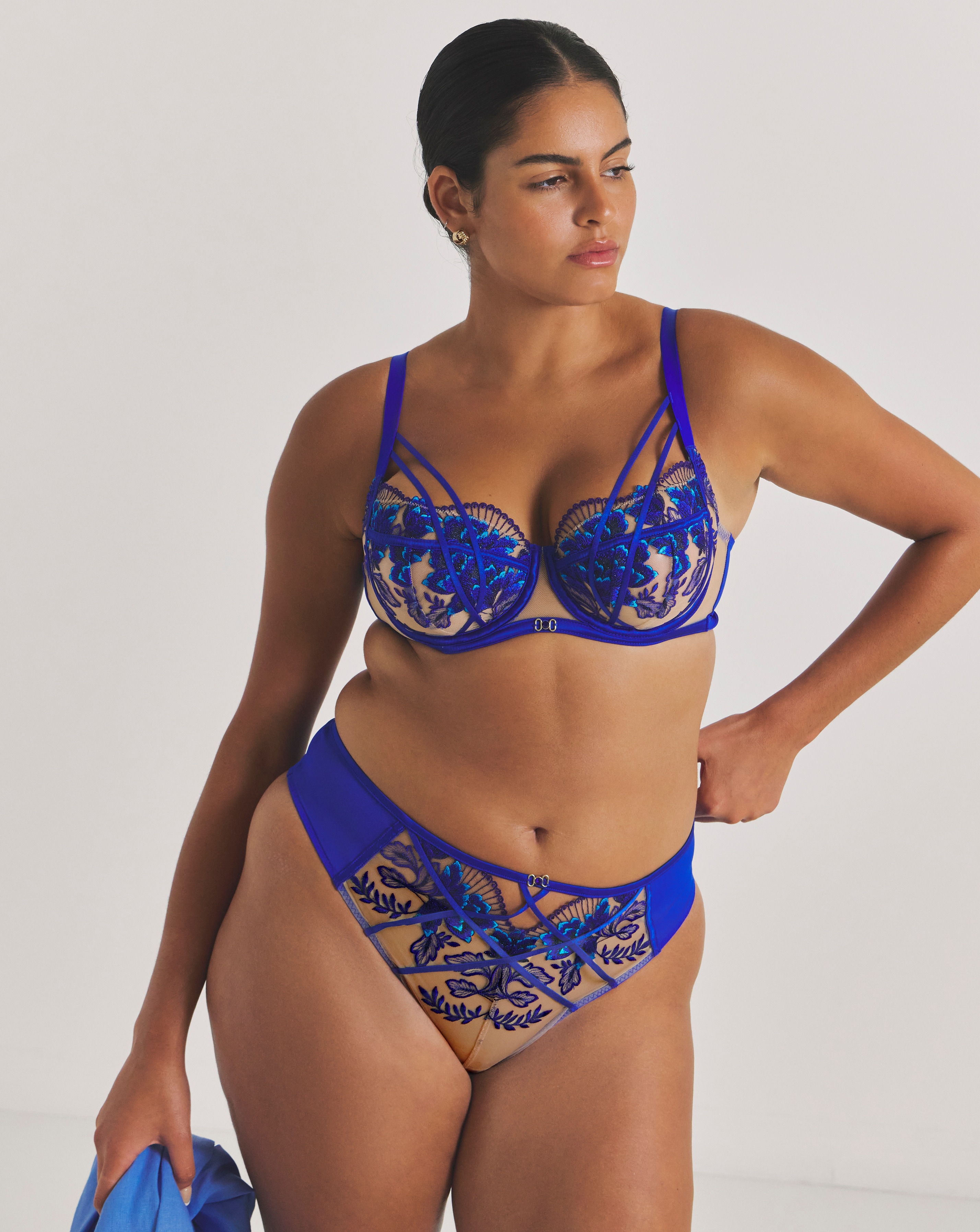 Ann Summers Faithful Brazilian Cobalt