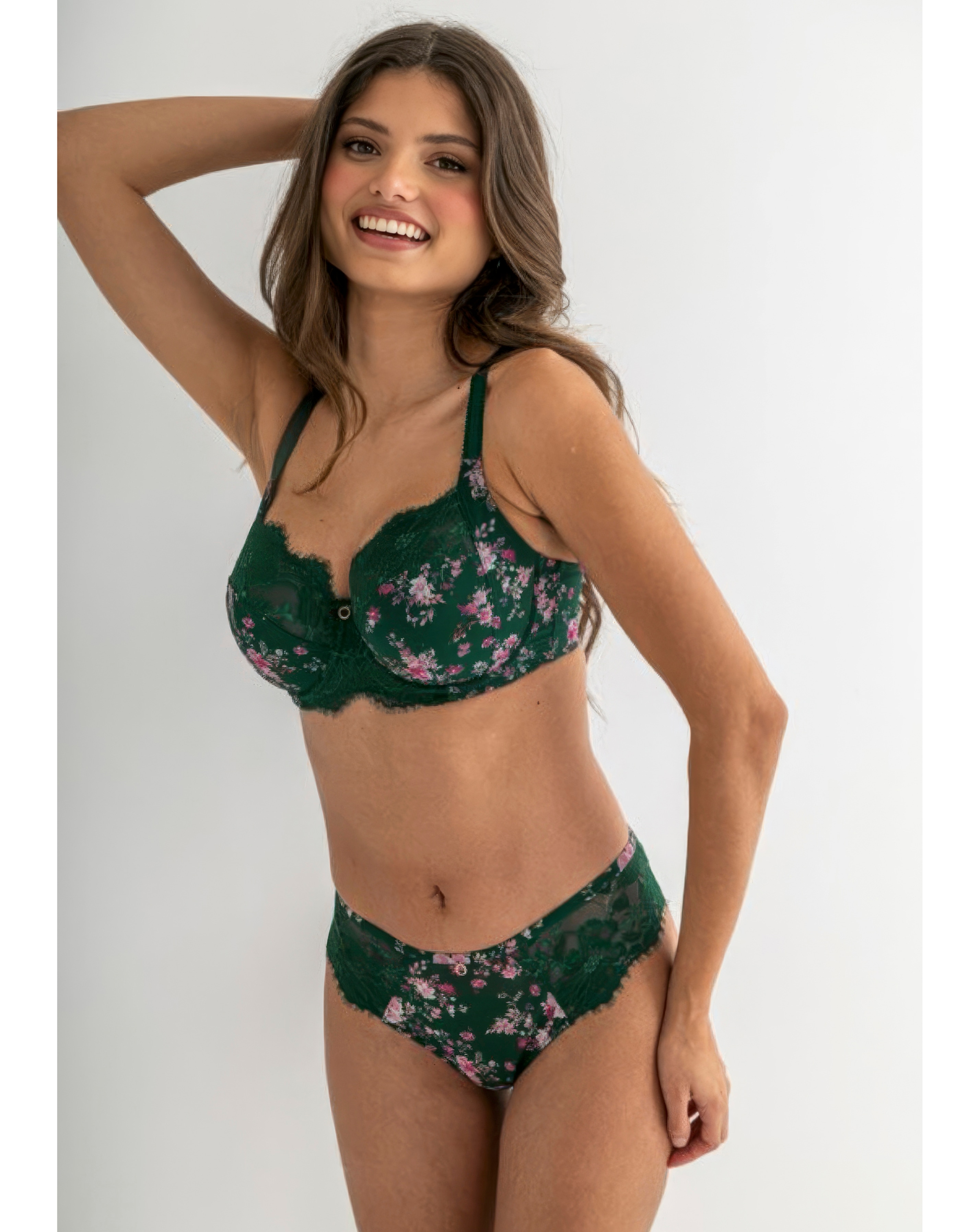 Pour Moi Bliss Brazilian Knicker Forest