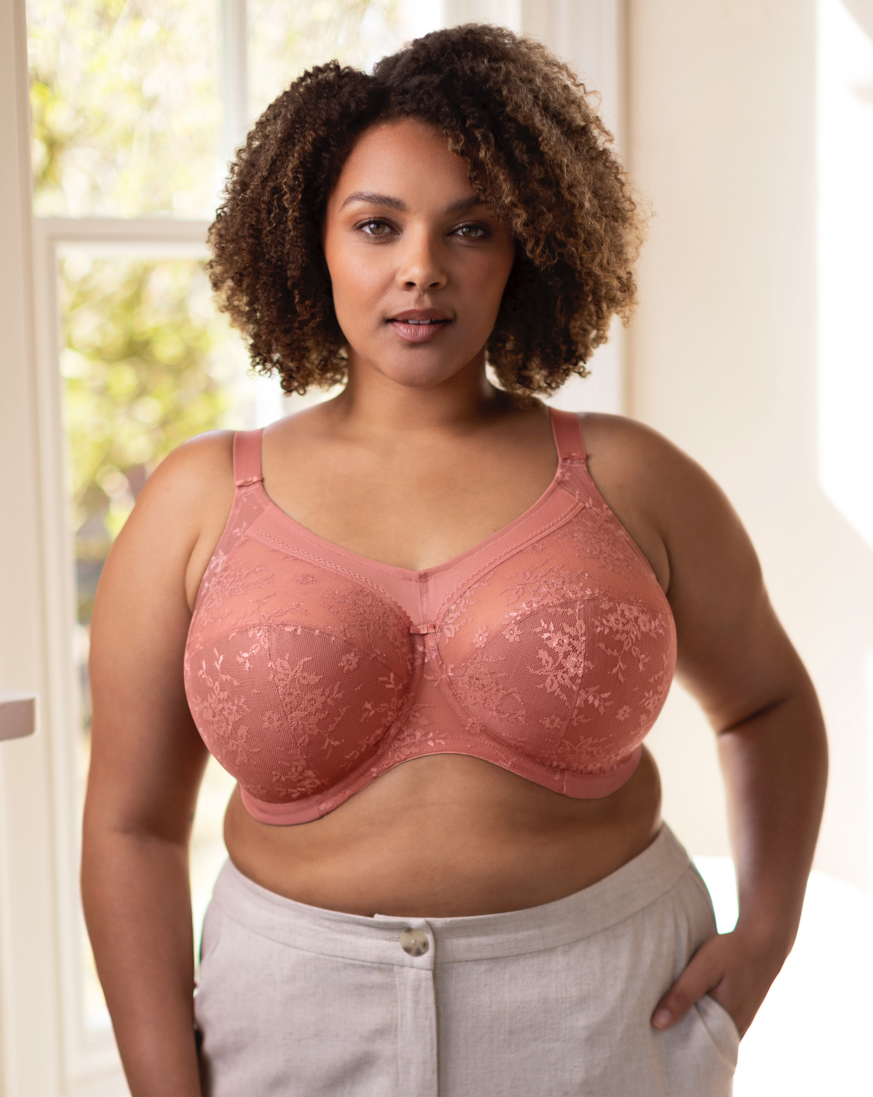 New In - Goddess Verity Full Cup Wired Bra PINK