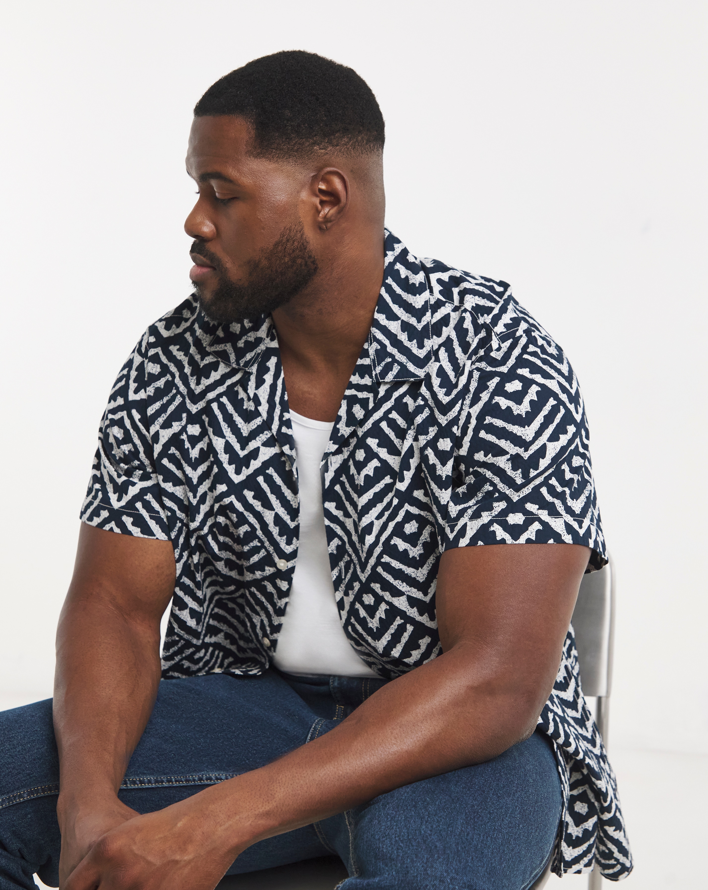 Jack & Jones Milo Textured Resort Shirt
