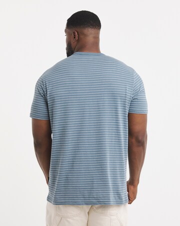 Jack & Jones Devin Daytona Striped T-Shirt - Blue