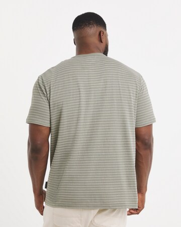Jack & Jones Devin Daytona Striped T-Shirt - Green