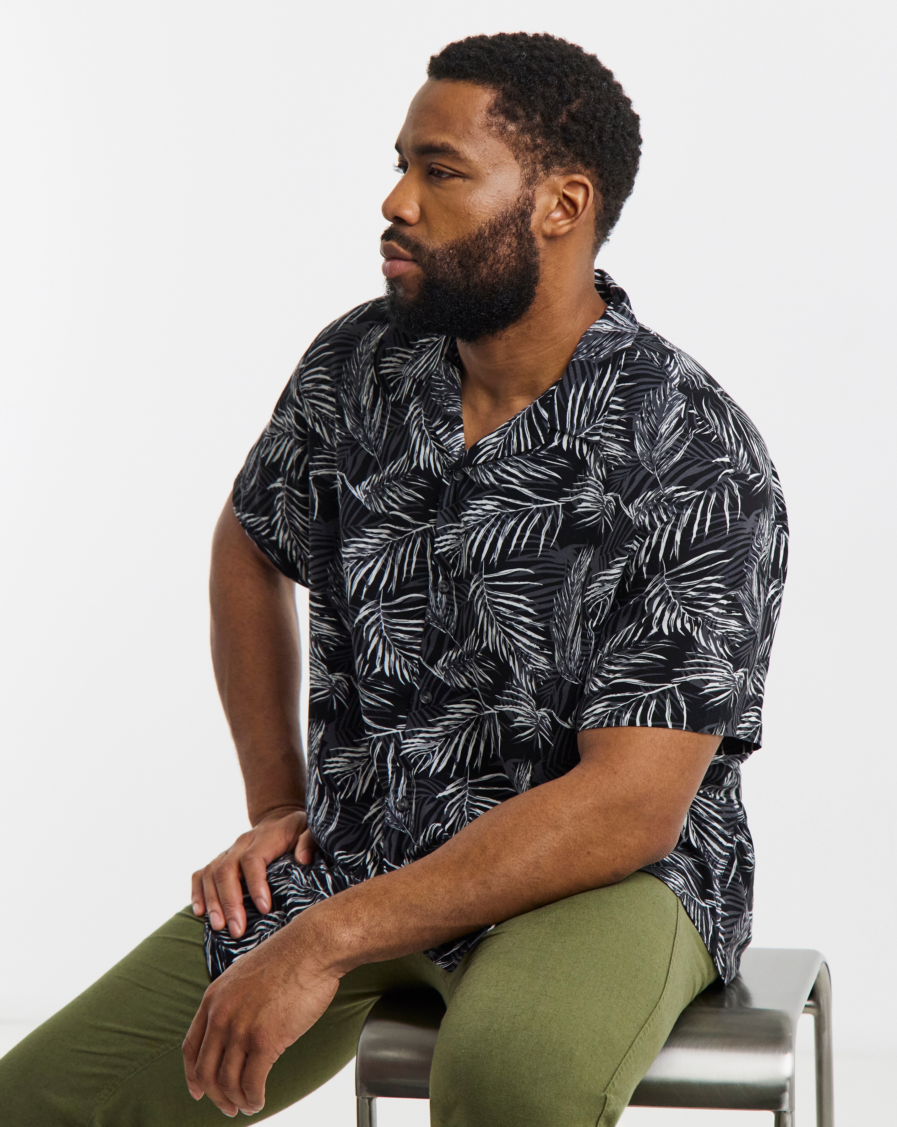 New In - Jack & Jones Jeff Print Resort Shirt