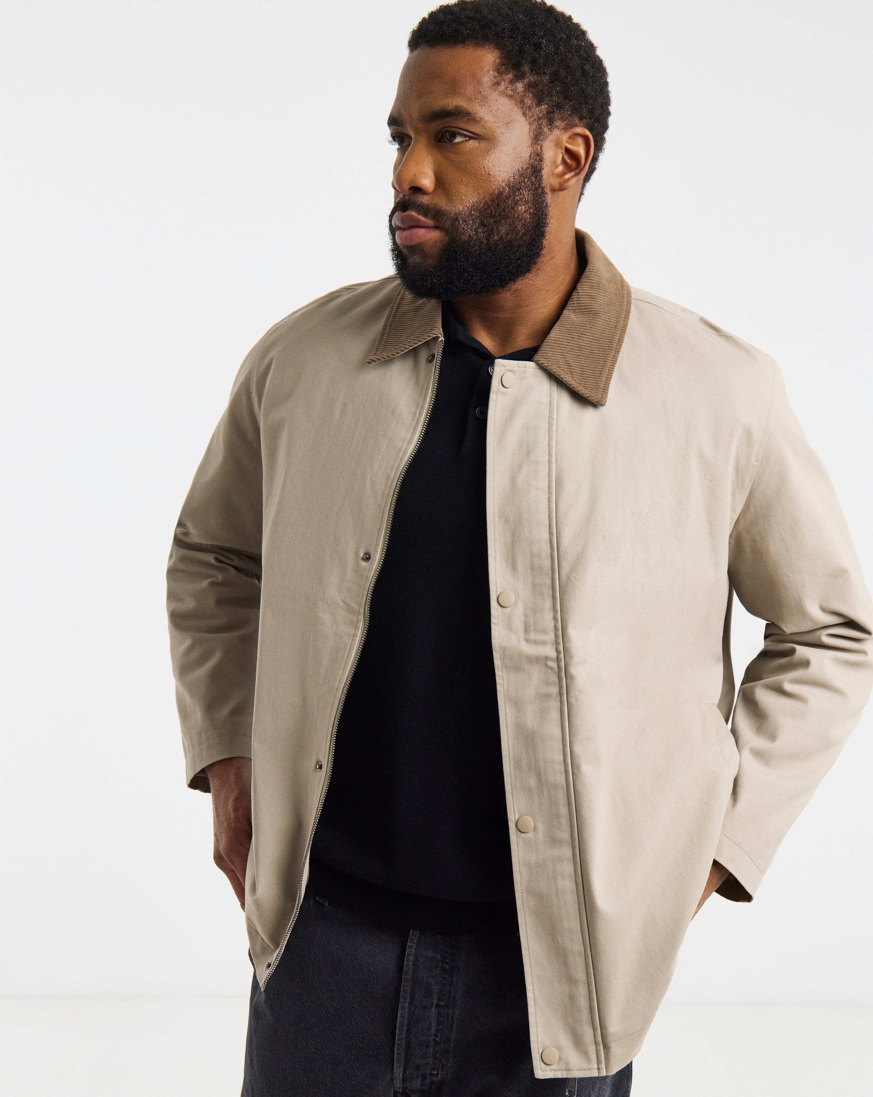 New In - Jack & Jones Graham Cord Worker Jacket