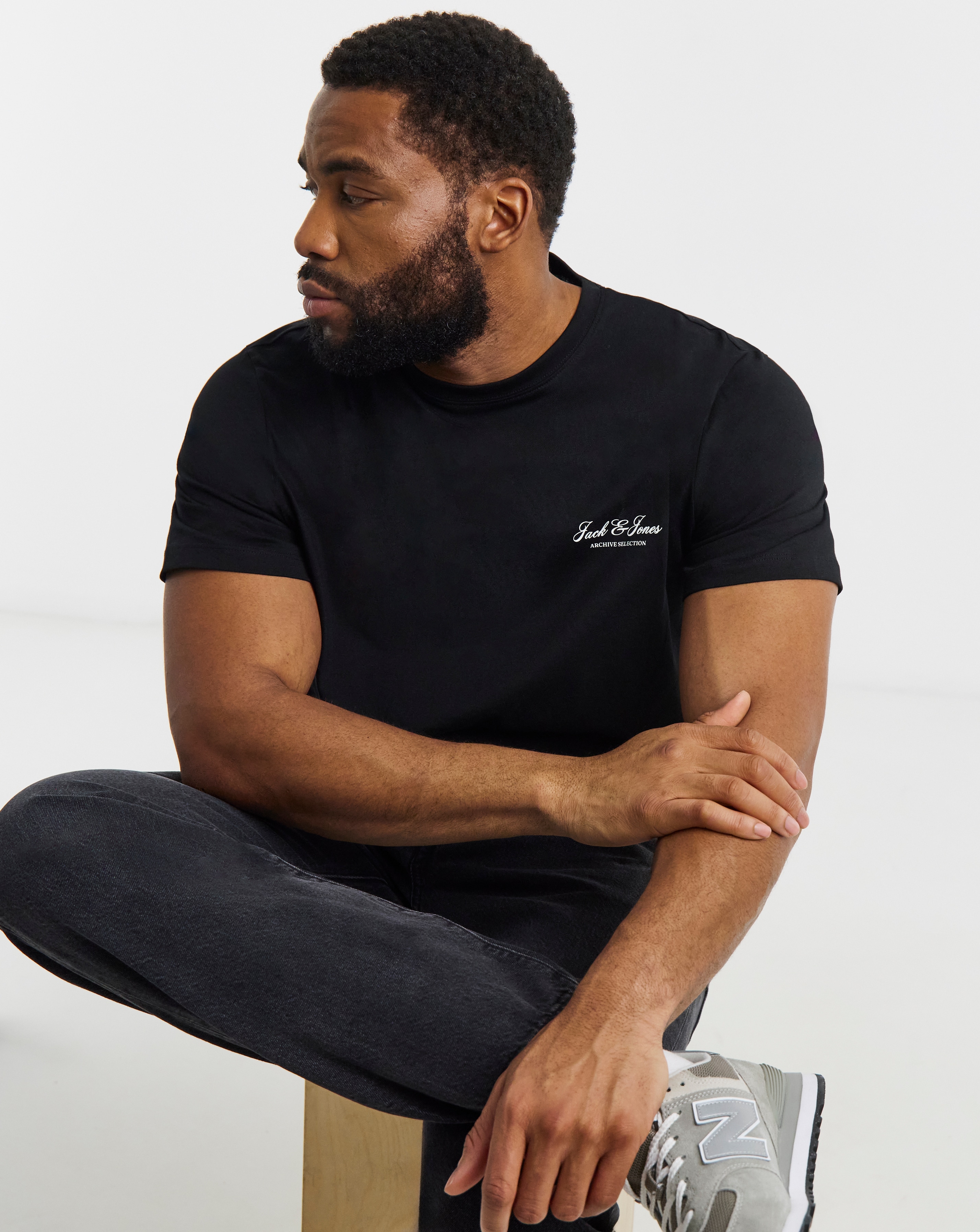 Jack & Jones Archive Logo T-Shirt