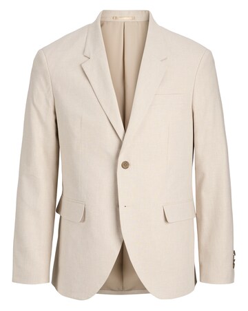Jack & Jones Premium Martin Linen Blend Suit Jacket - Natural