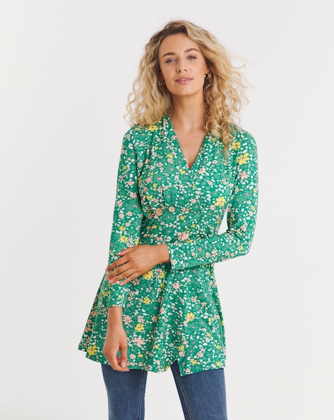 Joe Browns Button Detail Jersey Tunic