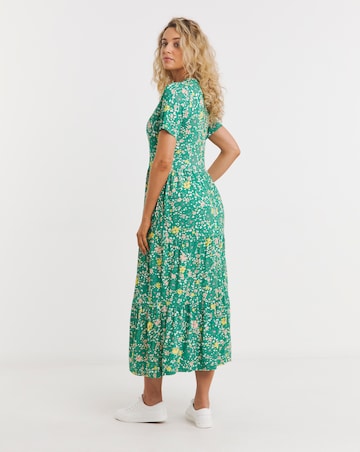 Joe Browns Louise Tiered Jersey Midaxi Dress