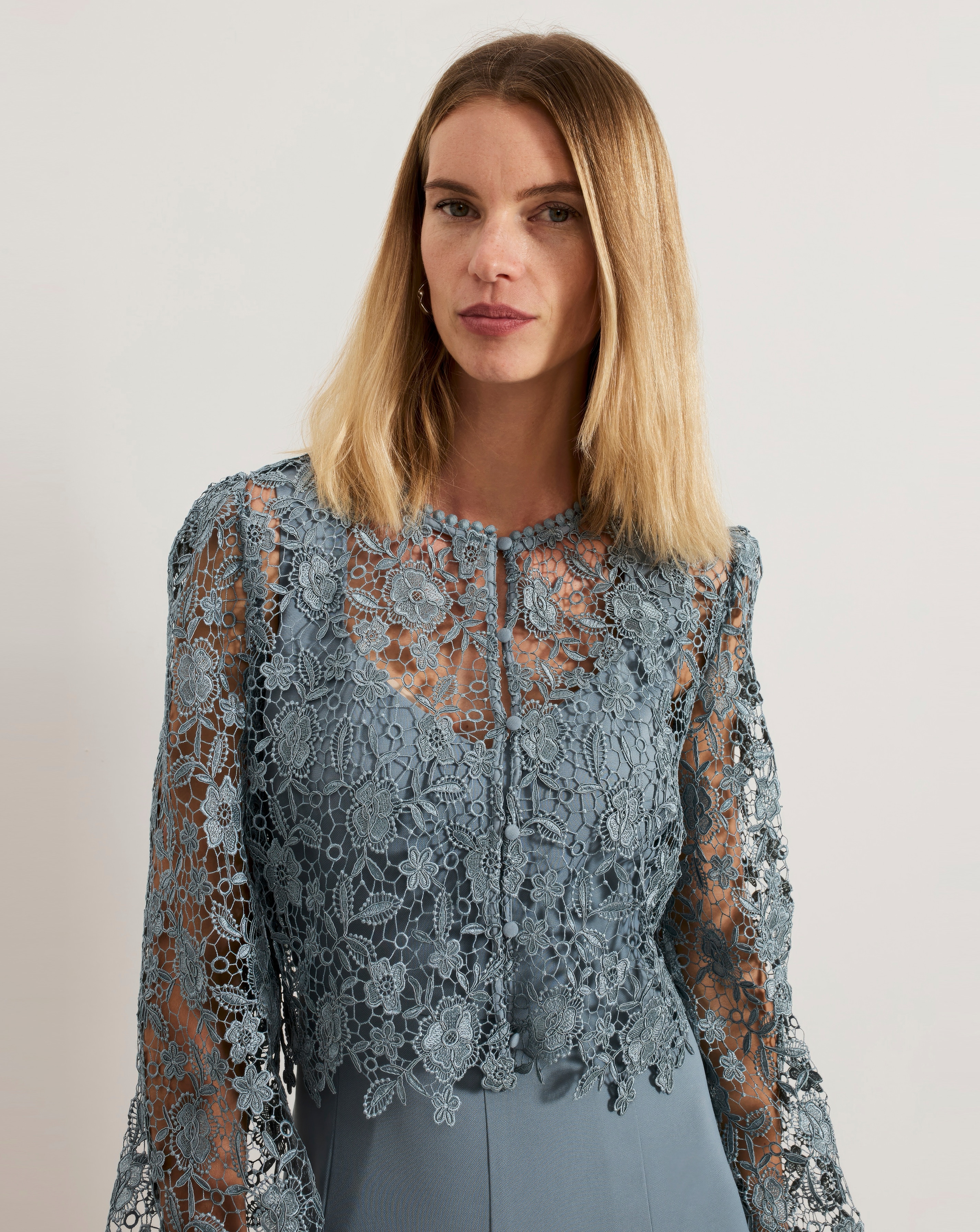 Phase Eight Vanessa Lace Bodice Jumpsuit | Ambrose Wilson