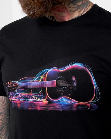 Joe Browns Neon Lights GuitarTee - Navy