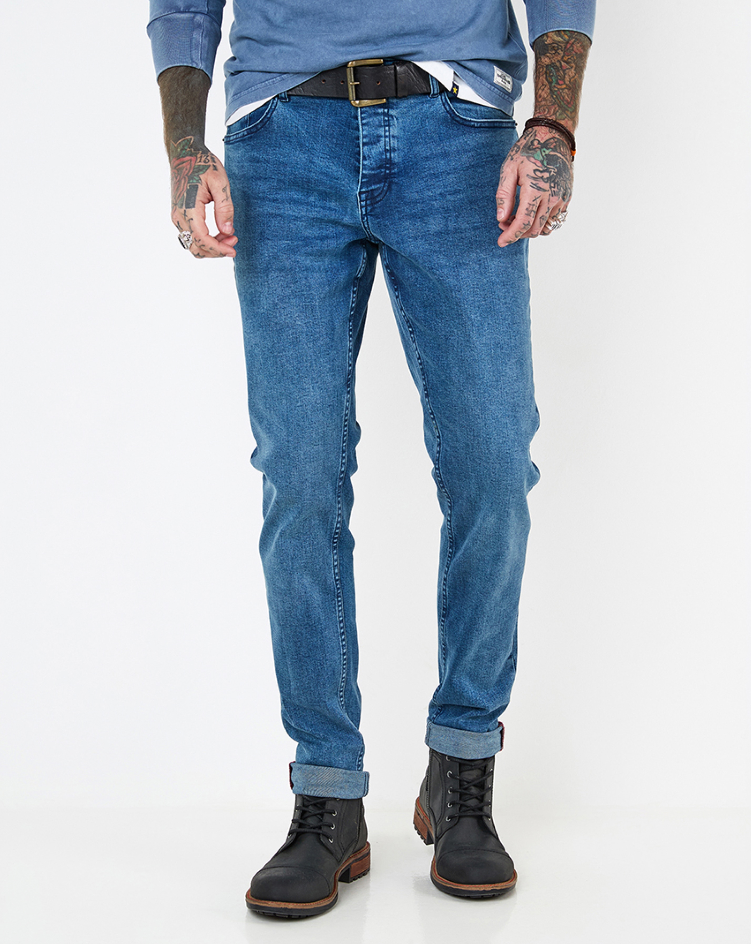 New In - Joe Browns Superb Fit Jeans - Mid Wash
