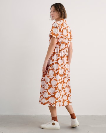 Seasalt Cornwall Fleet Dress Daisy Shadow Cumin