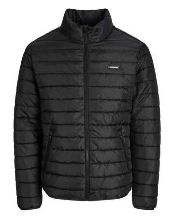 Jack & Jones Elvis Light Puffer Coat - Black