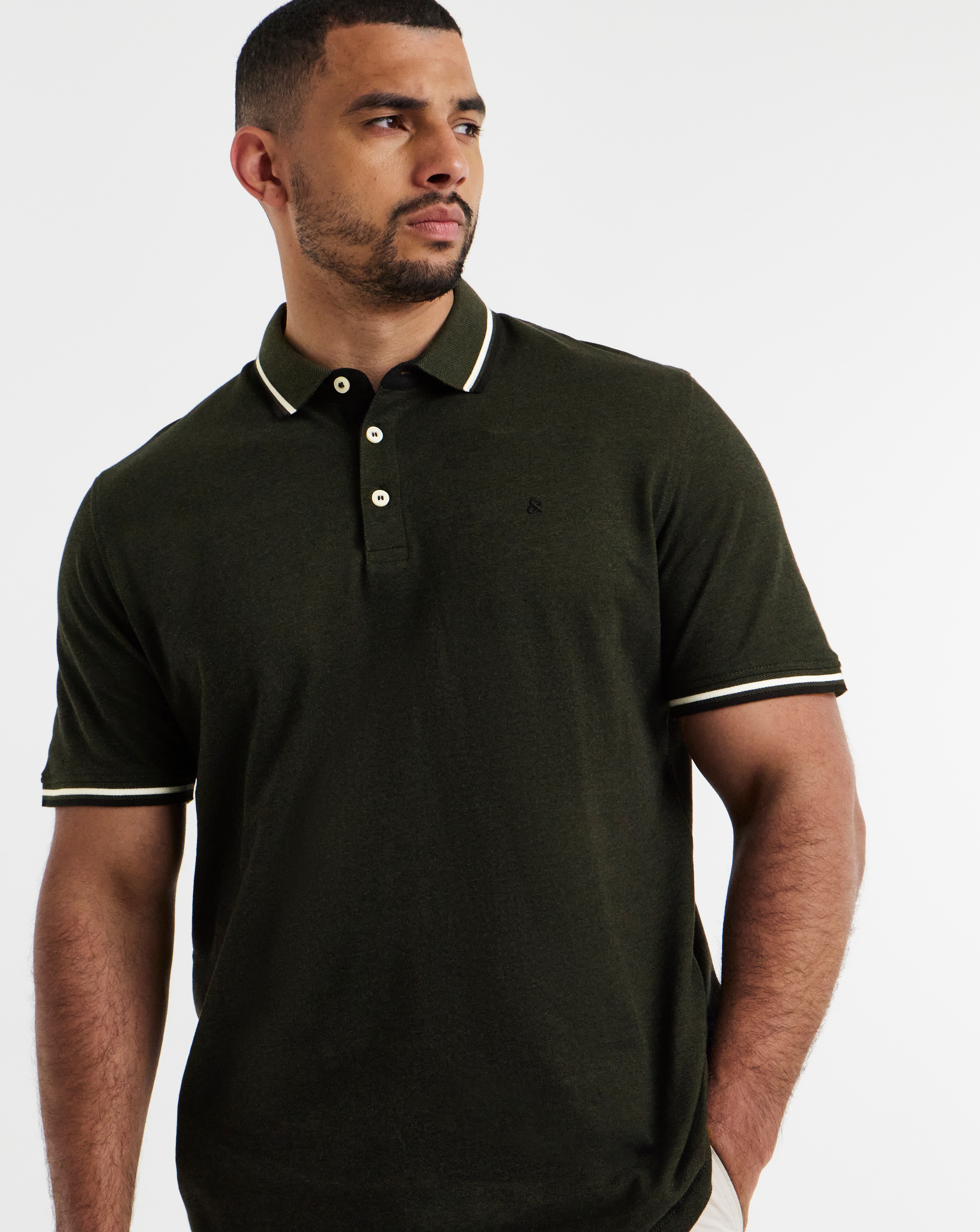 Jack & Jones Paulos Polo - Forest Green