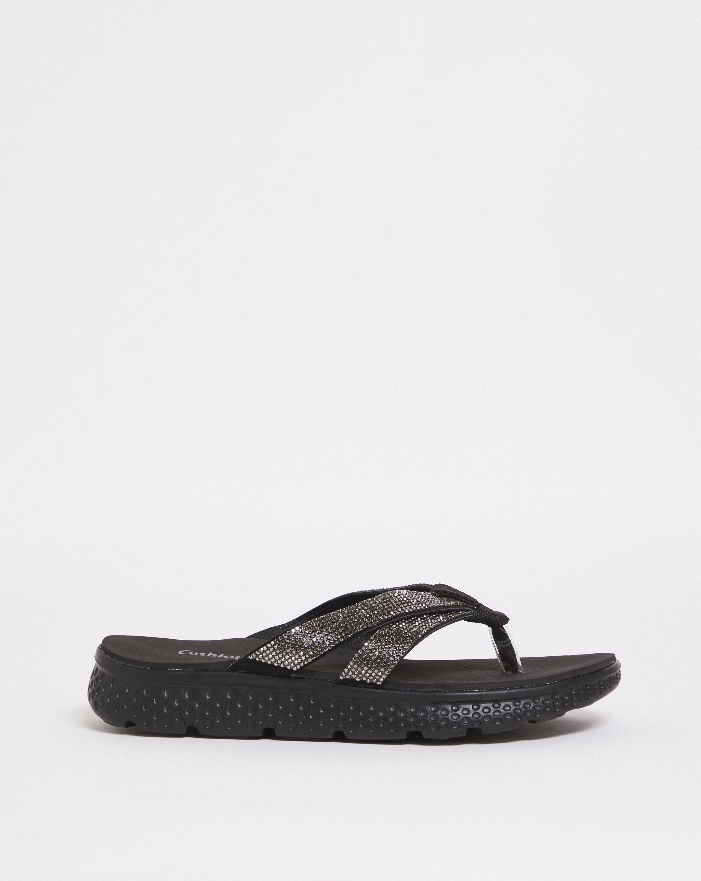 Cushion Walk Glitzy Sandal EEE Fit