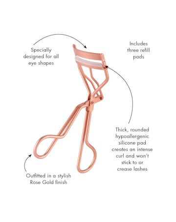 Tweezerman Rose Gold Classic Eyelash Curler