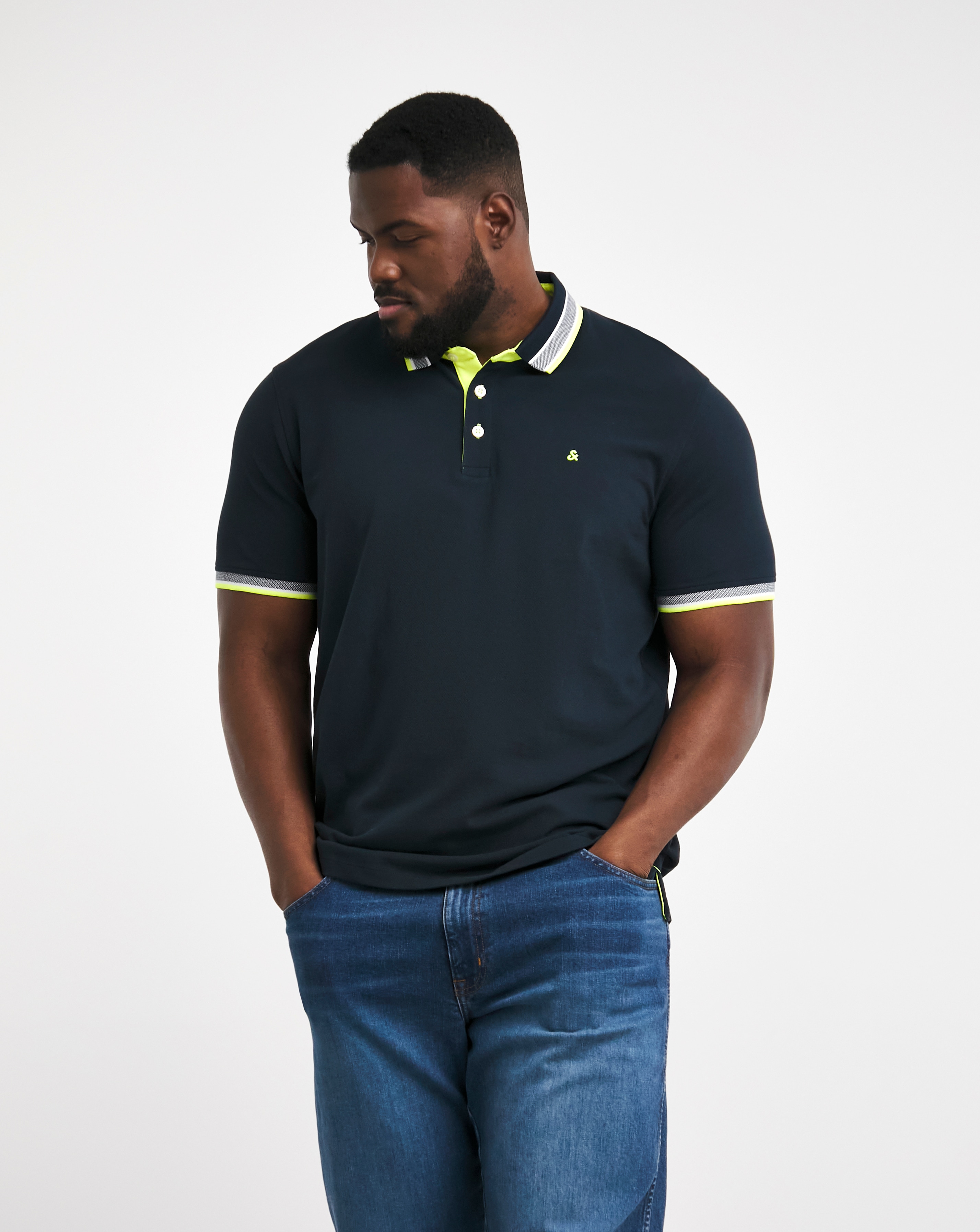 Jack & Jones Premium Paulos Tipped Polo