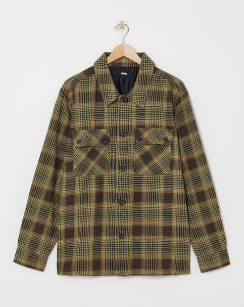 Checked Shacket