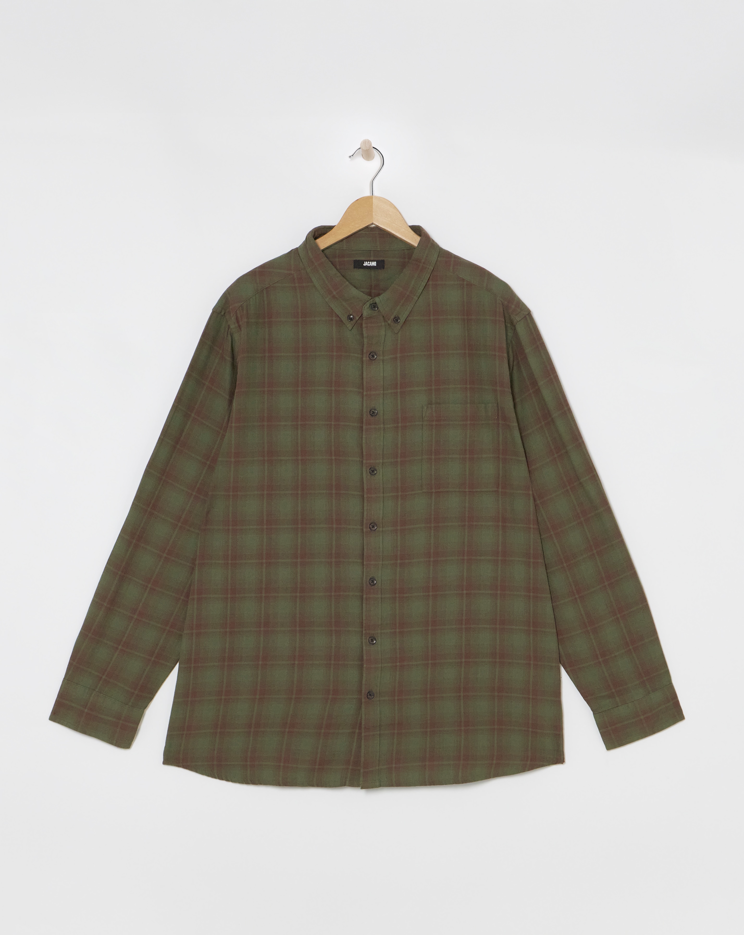Long Sleeve Checked Shirt