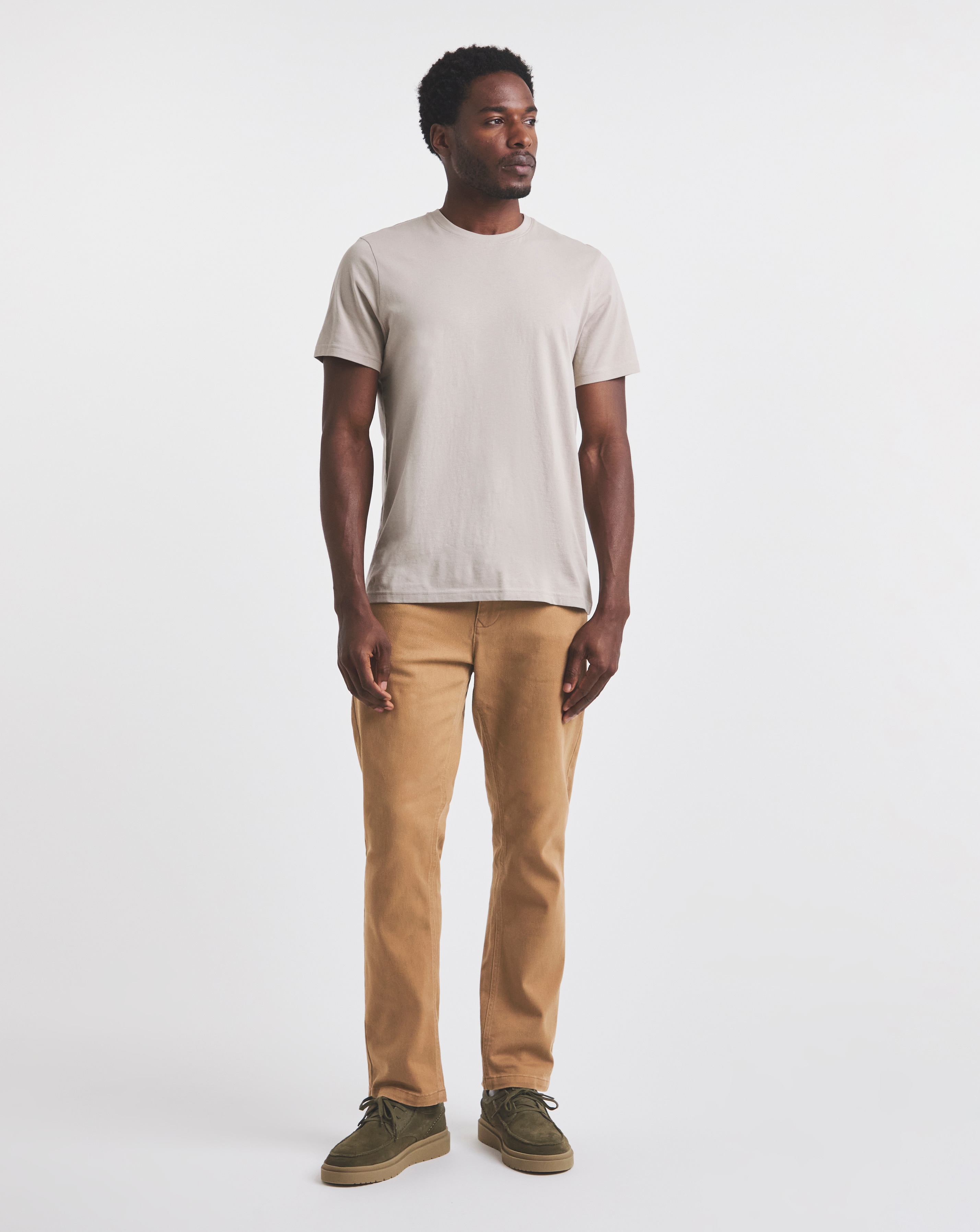 Union Straight Fit Gabardine Jean