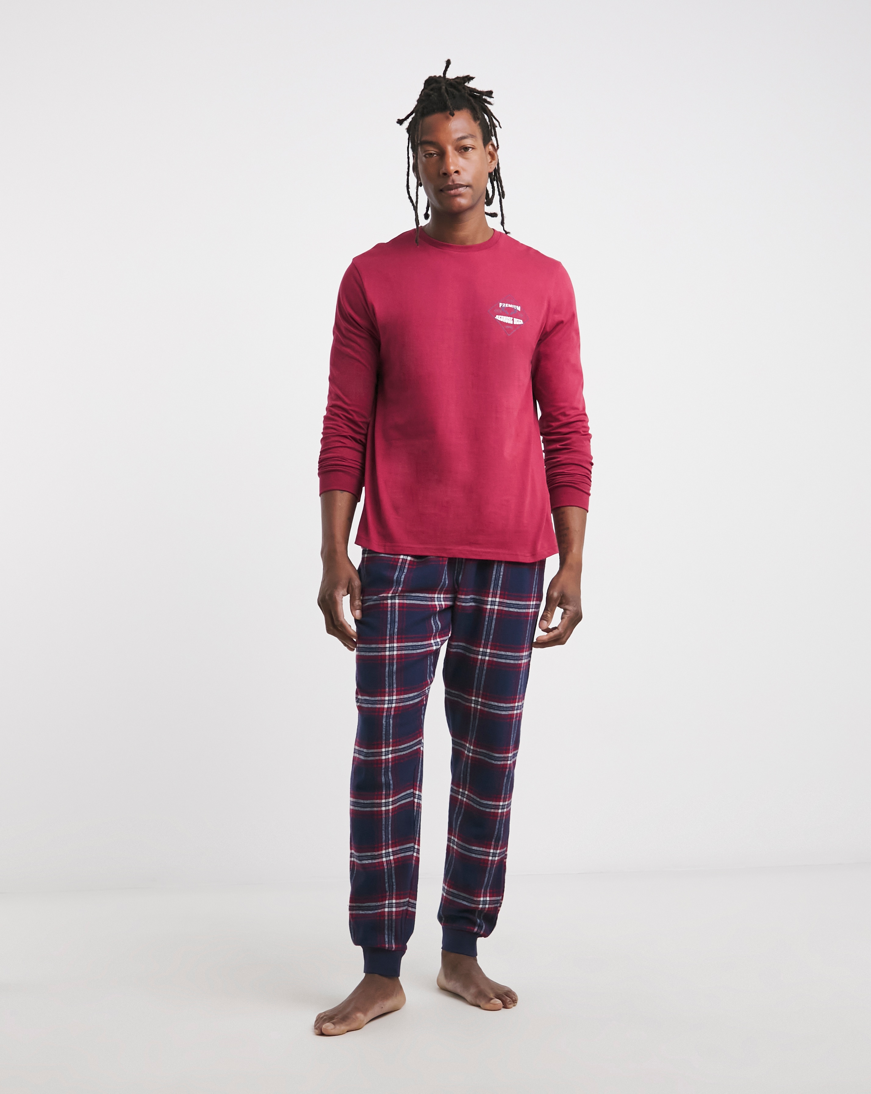 Christmas Graphic Pyjama Set