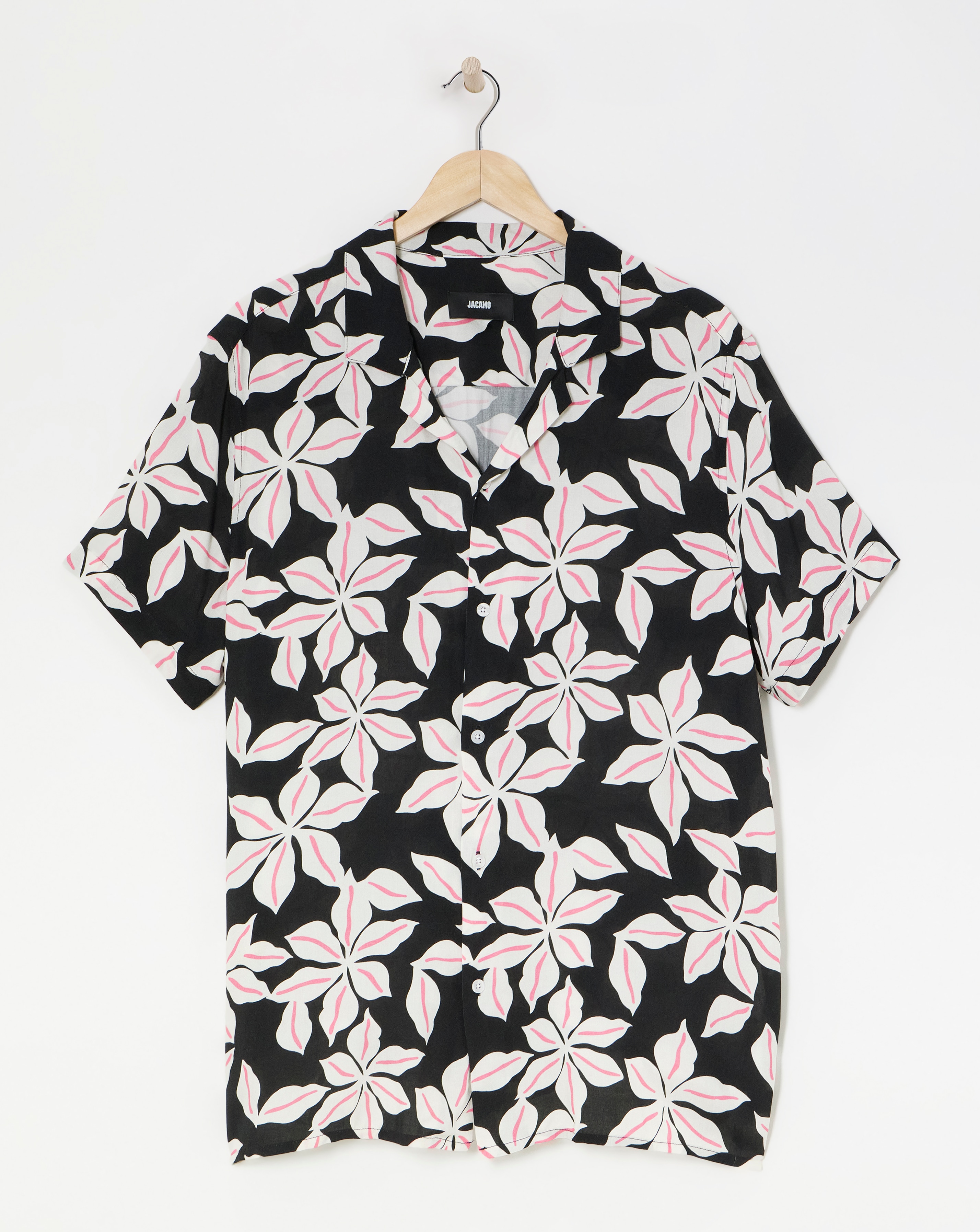 Floral Printed Holiday Shirt