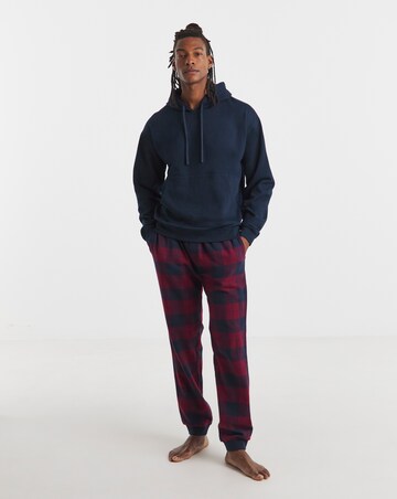 Hoodie and Check Lounge Pant Set