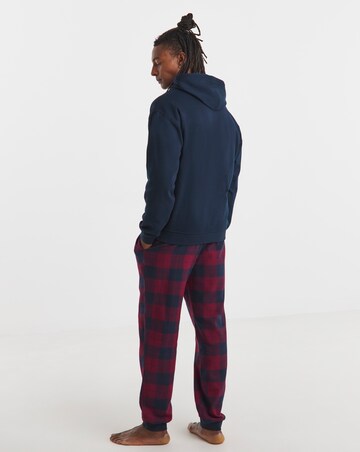 Hoodie and Check Lounge Pant Set