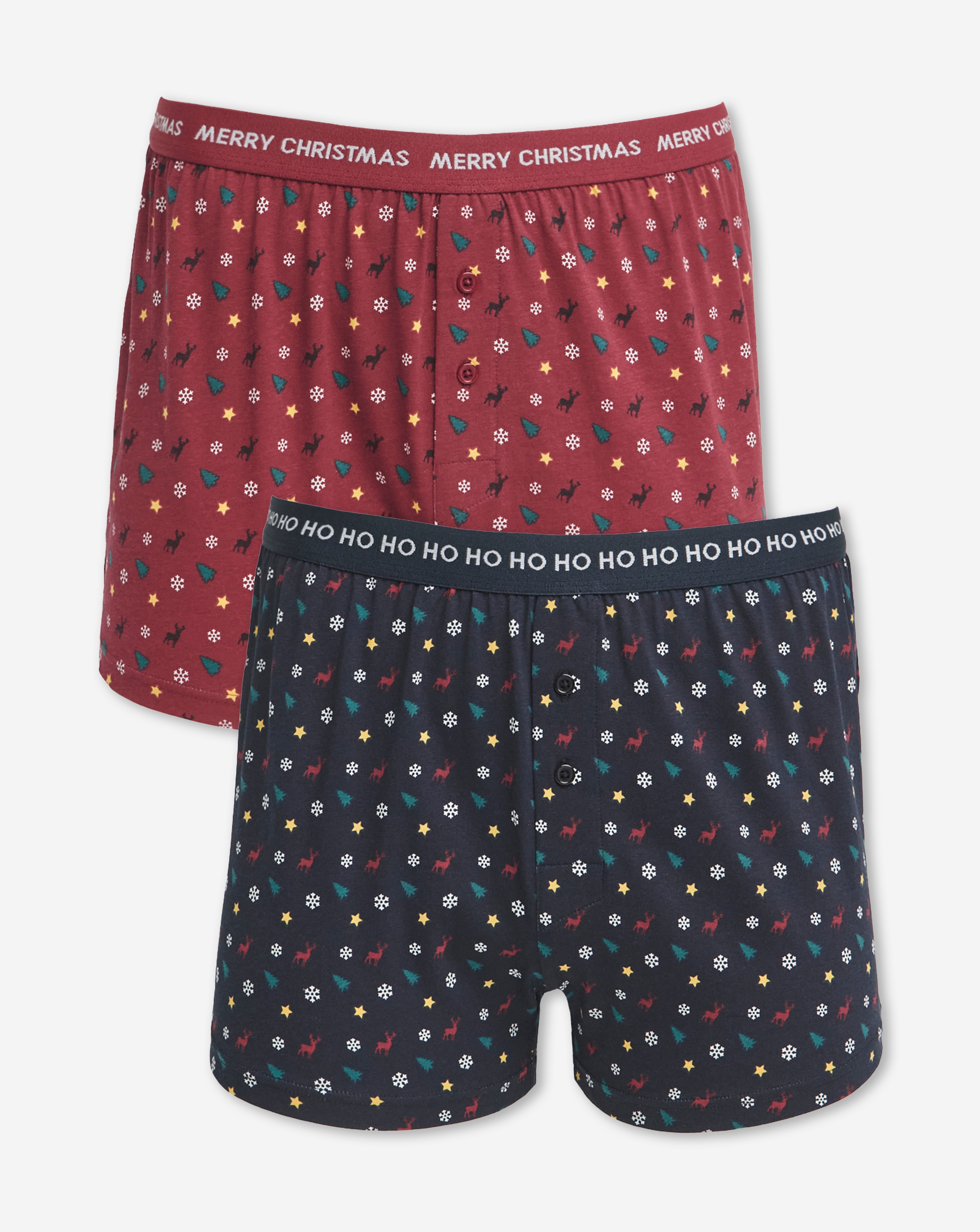 2PK Novelty Loose Boxers