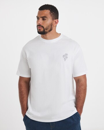 Jack & Jones Dylan 2-pack Back Graphic T-Shirt - Green/White