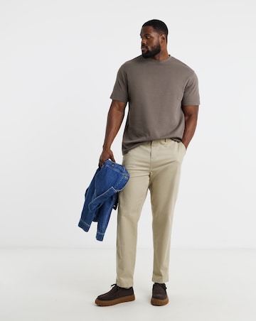 Jack & Jones Premium Italian Palazzo Back Graphic T-Shirt - Brown