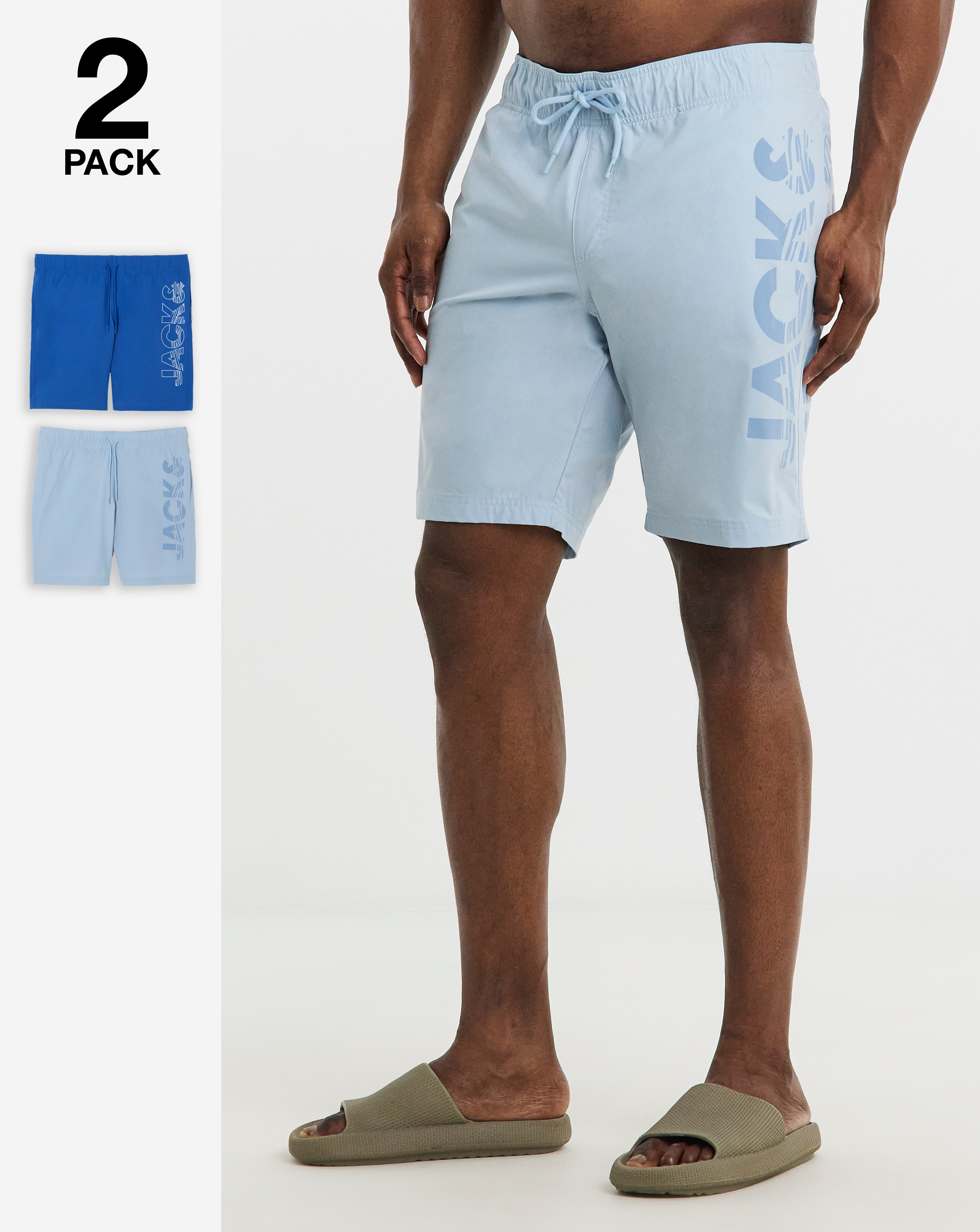 New In - Jack & Jones Maui Swim Short 2 Pack