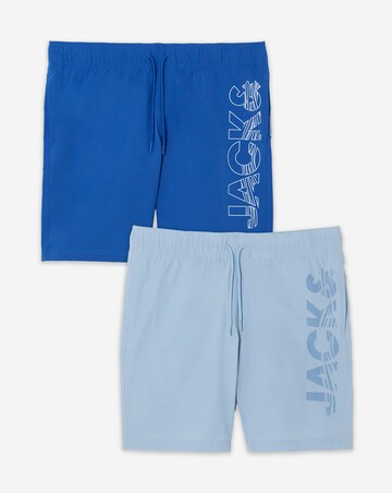 Jack & Jones Maui Wwave Logo Swim Short 2 Pack