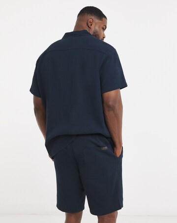 Jack & Jones Global Waffle Resort Shirt and Short Set