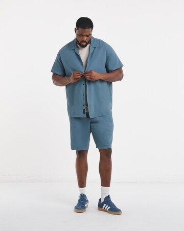 Jack & Jones Global Waffle Resort Shirt and Short Set